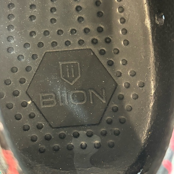 BIION Sz 11 Slip On Golf Shoes Flamingo Pattern Wing Tip Perforation Anti-Slip - Picture 6 of 9